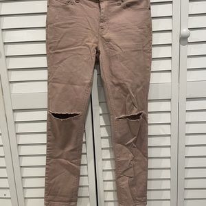 ASOS skinny jeans w knee slits